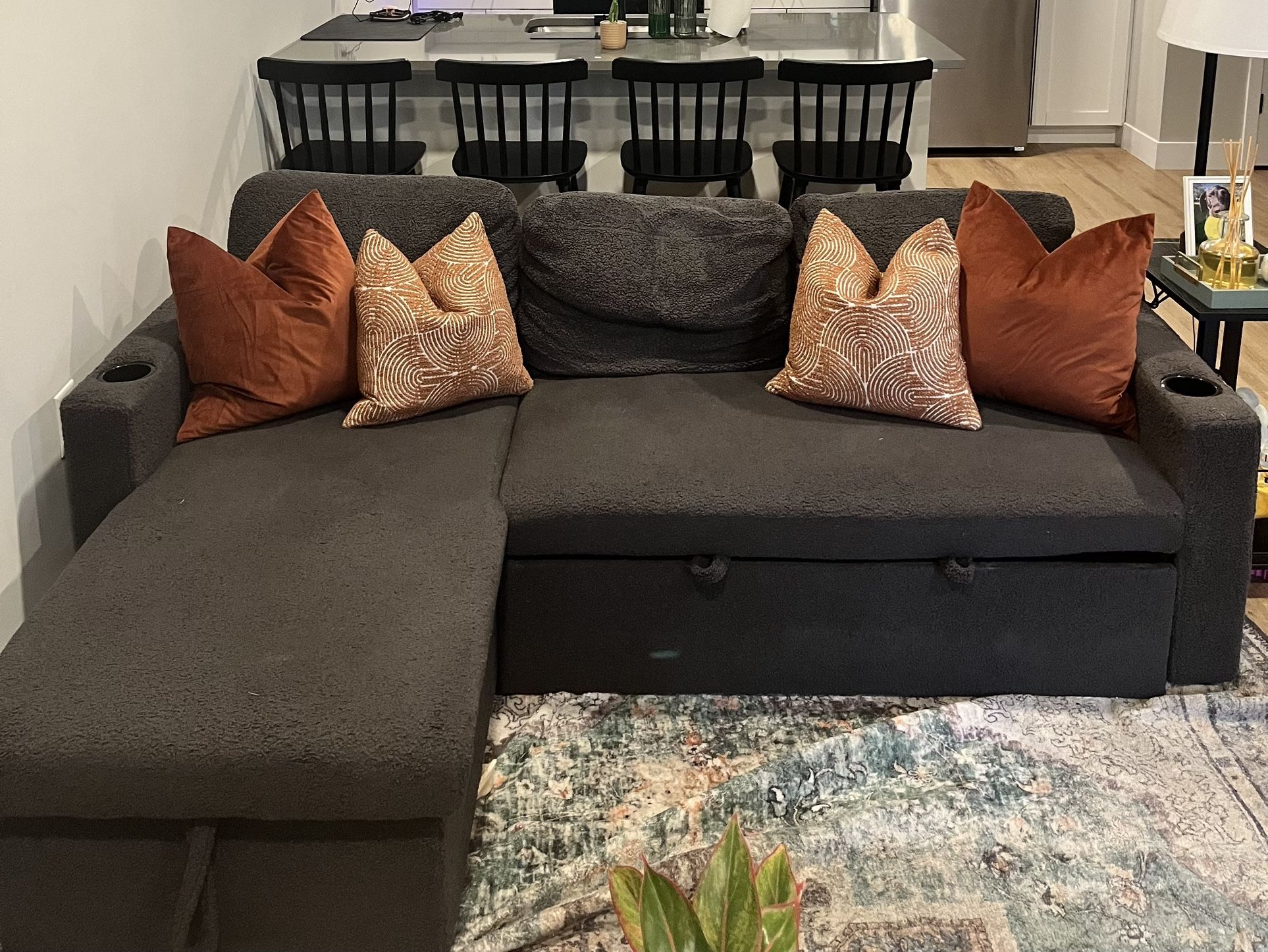 Lambswool Sectional Sofa