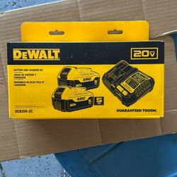 DeWalt Batteries And Charged
