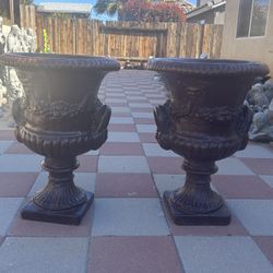 New Flower Pots Made Out Of Cement Perfect Gift 🎁 