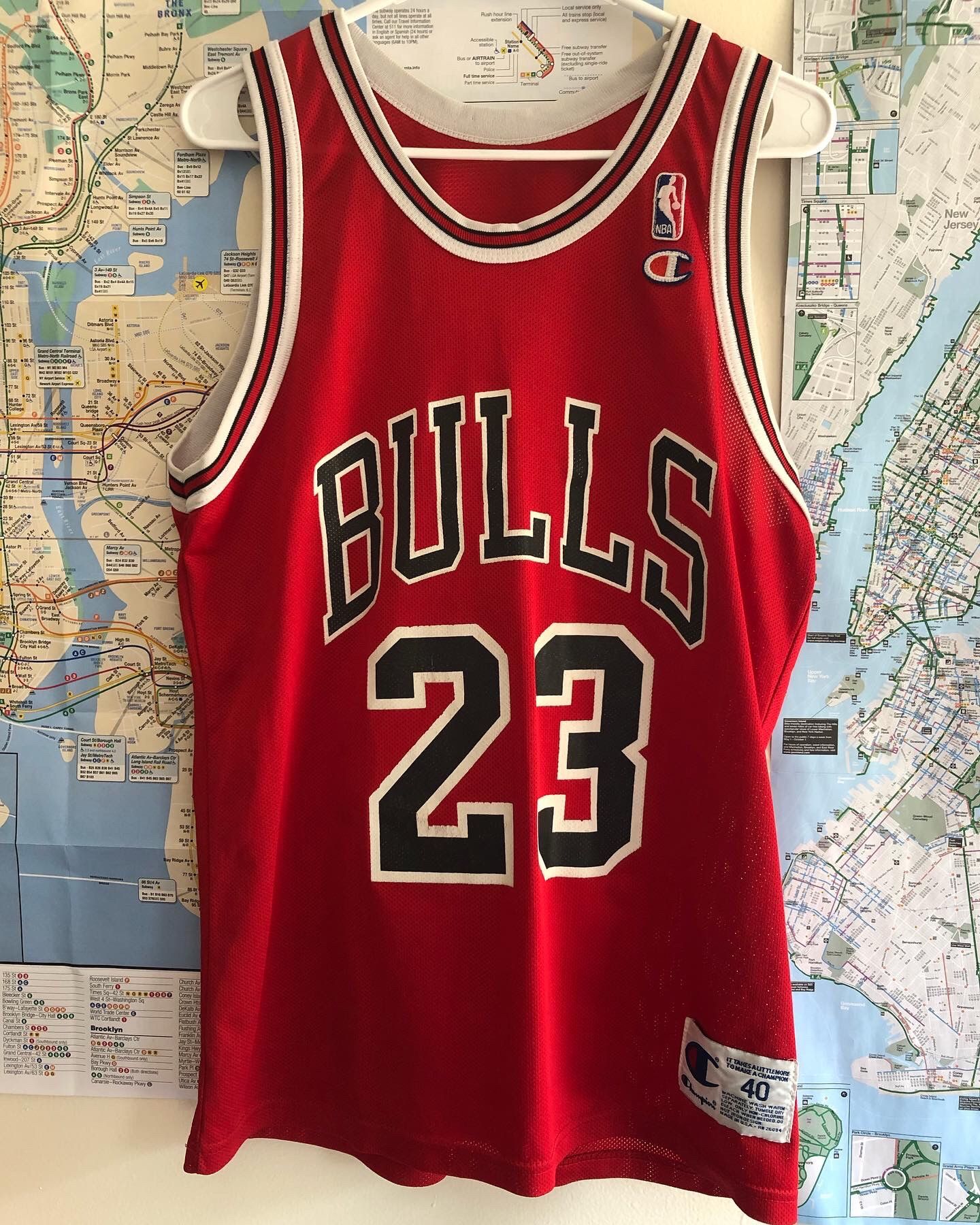 Chicago Bulls Michael Jordan 23 NBA Champion Jersey