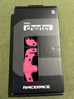 Brand New RaceFace Chester Pedals, Pink