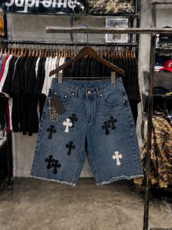Chrome Hearts Jean Shorts