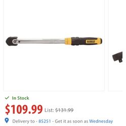 Dewalt 3/8 Torque Wrench