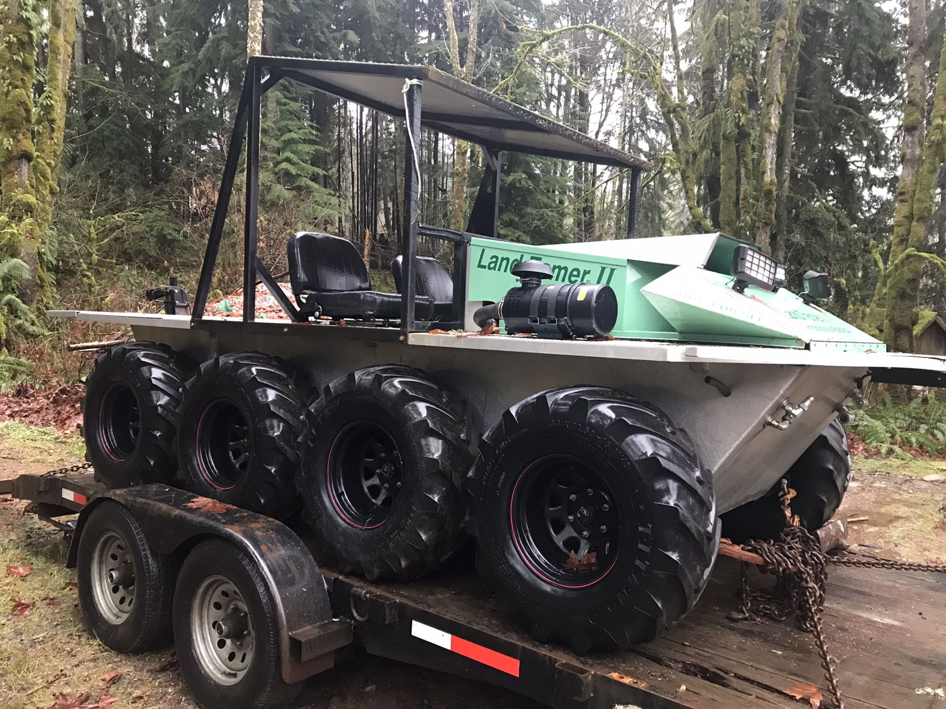 2009 land tamer 8x8 rav atv