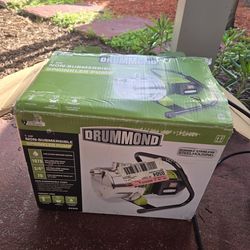 Drummond 1 HP Portable Sprinkler Pump