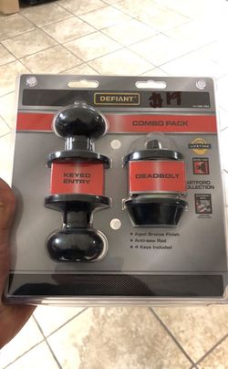 Defiant combo pack