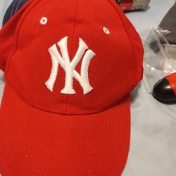 New Era New York Yankees Red Baseball Cap 
