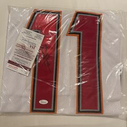 Deshawn Jackson Autographed Jersey With COA 