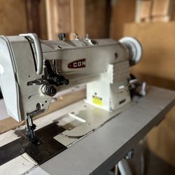 sewing machine double neddle