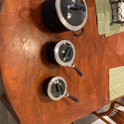 Circulon Pot Set With Matching Lids
