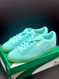 MEN’S PUMA SUEDE CLASSIC XXI (MINT-MINT) SZ 10