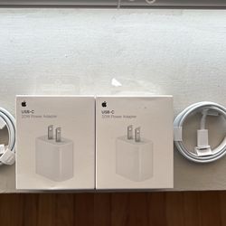 USB-C 20W Iphone Adapter with Original Iphone Cord