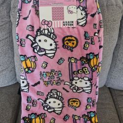Hello Kitty Halloween Blanket 