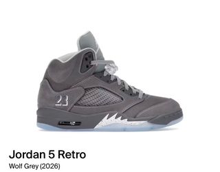 Jordan 5 Cool Grey