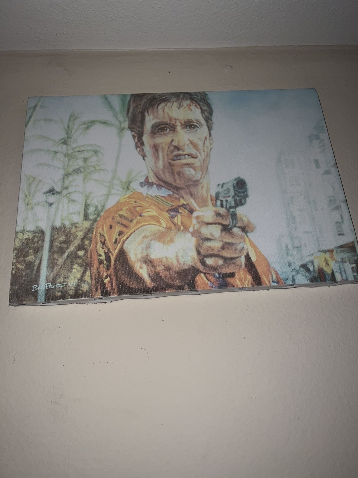 Scarface Painting