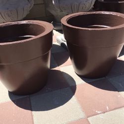 New Flower Pots Made Out Of Cement Perfect Gift 💝 