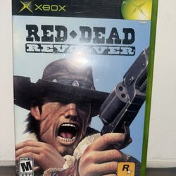 Red Dead Revolver Xbox Original 