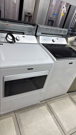 Maytag topload washer & gas dryer