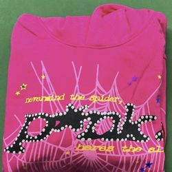 Pink Spider Hoodie