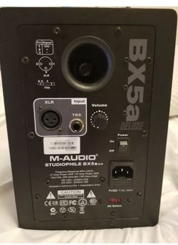 Single M-Audio Bx5a Studio Monitor