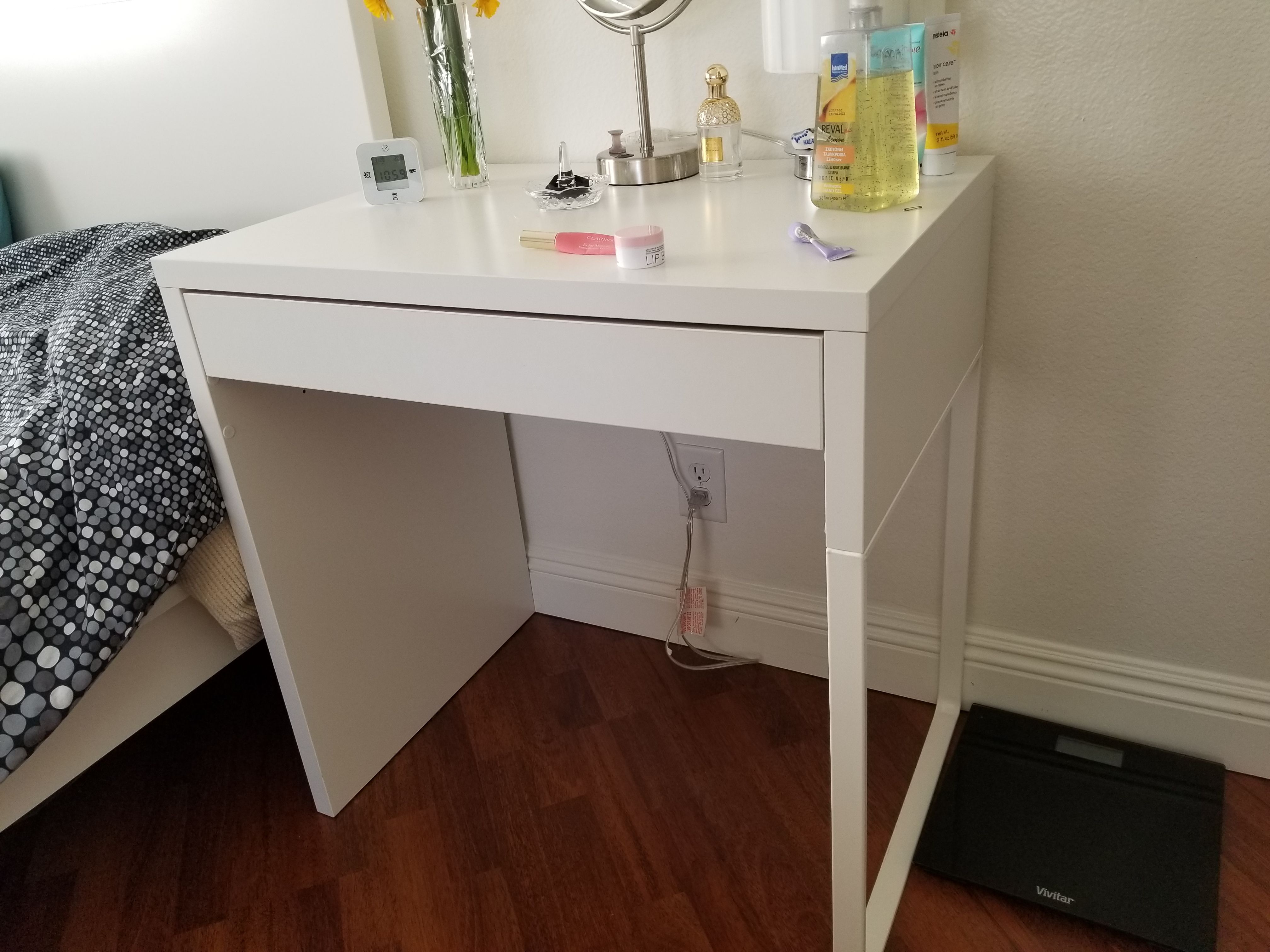 MICKE Desk, white, 28 3/4x19 5/8 - IKEA