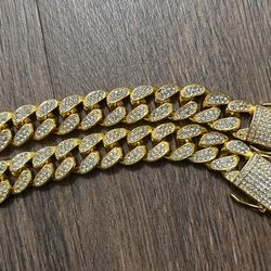 18K Gold Plated CZ Bracelets 