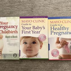 3 Pregnancy & Maternity Books For $25 