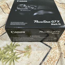 Canon PowerShot G7X Mark III