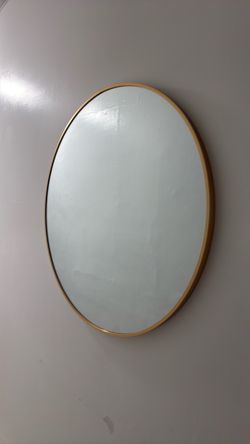 Target oval mirror
