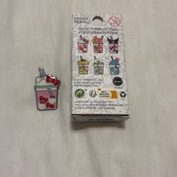Hello Kitty Boba Loungefly Enamel Pin
