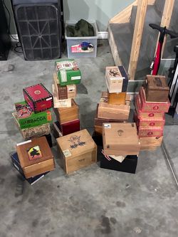 Lot of 29 Cigar Boxes