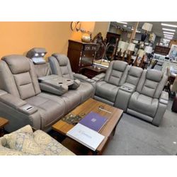 Genuine Power Reclining Sofa Or Love Seat $1999 Each Your Choice 