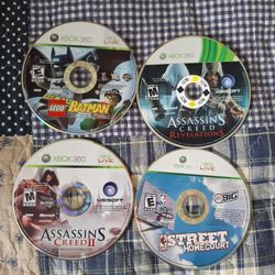 Lot Of Eight Xbox 360 Games
