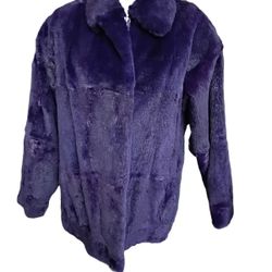 Fabulous Chinchilla Rex Rabbit Fur Bomber Jacket