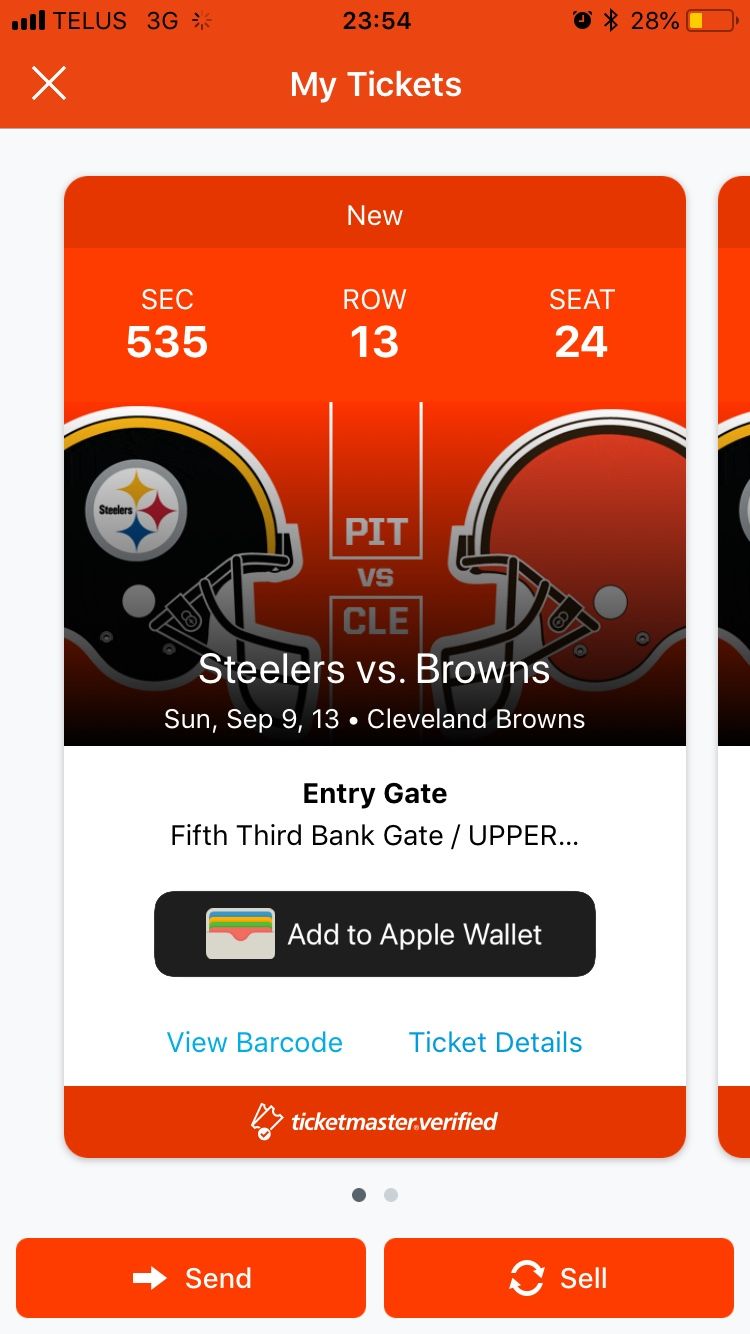 Browns Vs Steelers 9/9