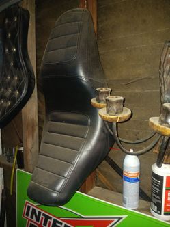 Stock Harley Davidson Lowrider S ST Seats