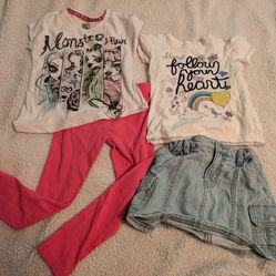 4/5 Girls Summer Clothes (4t & 5t also included)