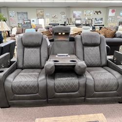 Power Reclining Sofa Or Love Seat In Stock $1499 Your Choice 
