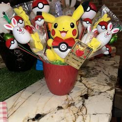 Pokémon Pikachu Easter Basket Arrangement