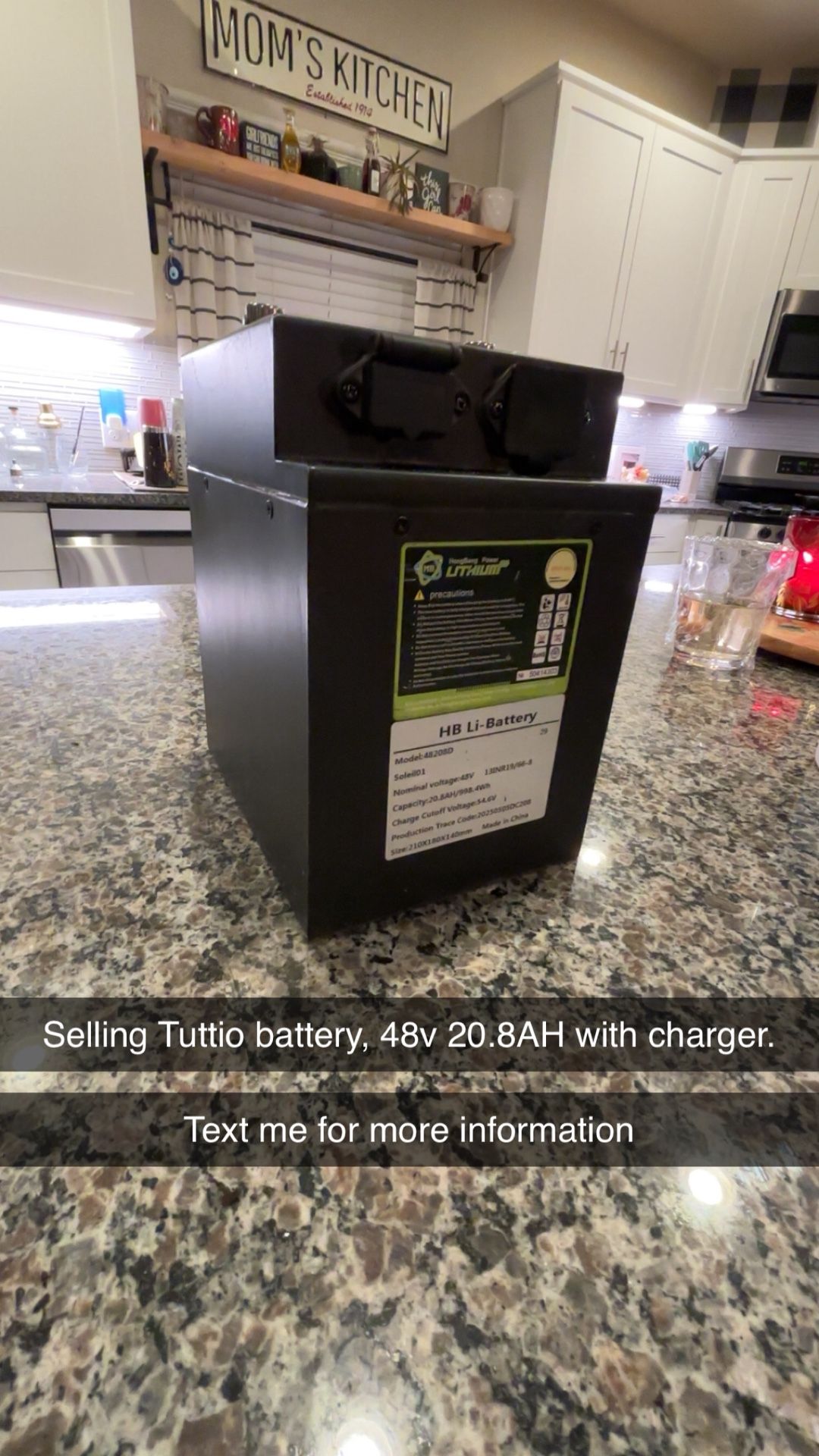 Selling Tuttio Battery