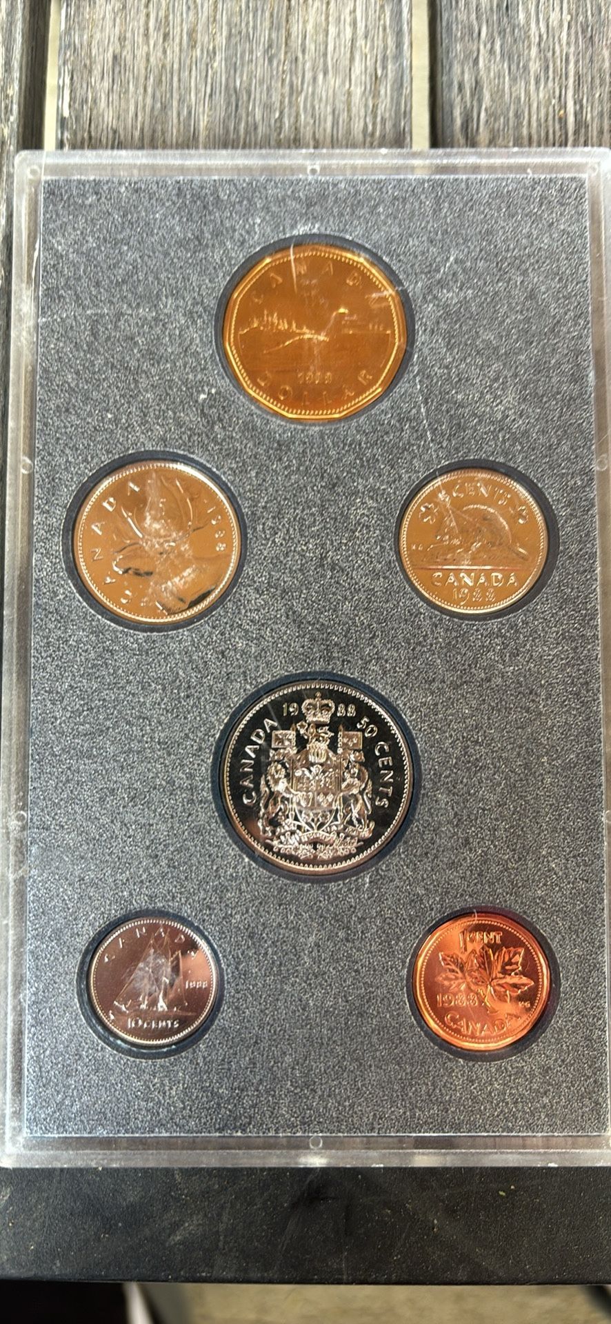 Uncirculated 1988 Canadian Proof Set