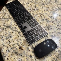 Apple Magic Keyboard and Magic Mouse 