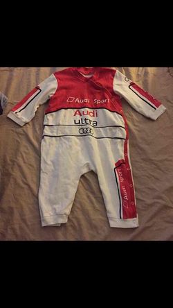 Audi baby onesie