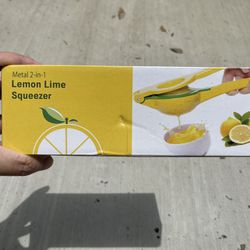 Brand New Lemon And Lime Squeezer