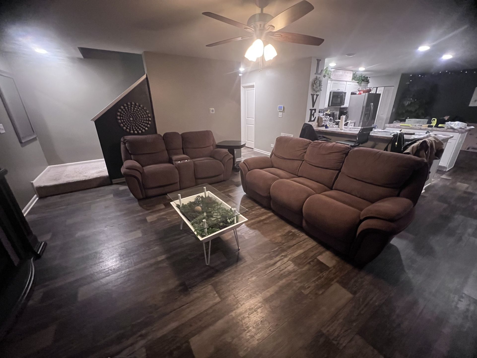 Reclining Loveseat And Sofa