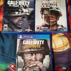 Call Of Duty Games - Ps4