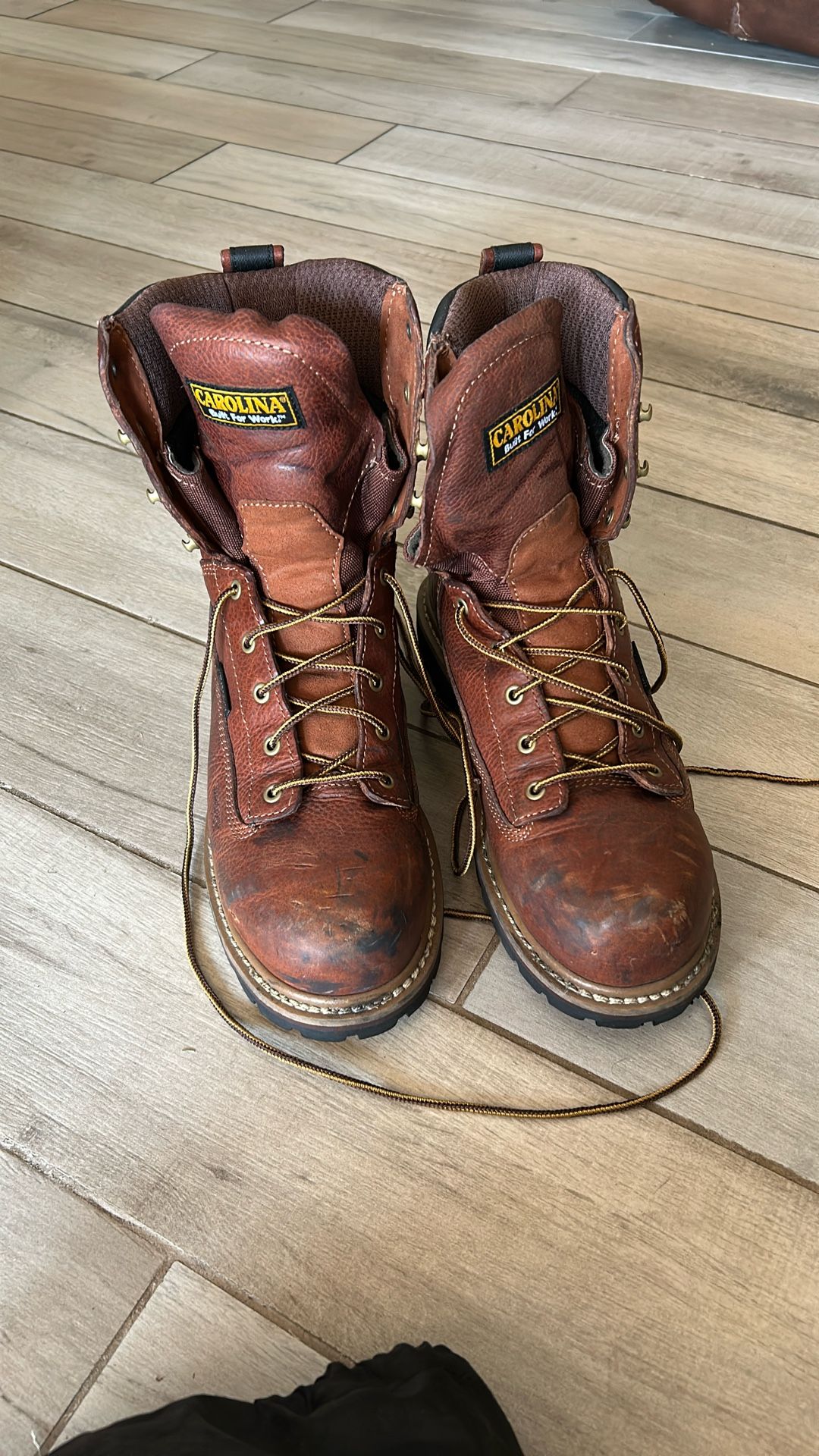 Carolina Steel Toed Work Boots 9 1/2
