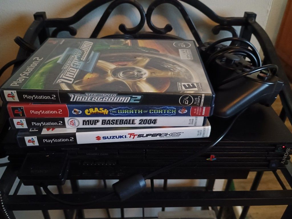 PlayStation 2 With Games. No Exceptions On Price!