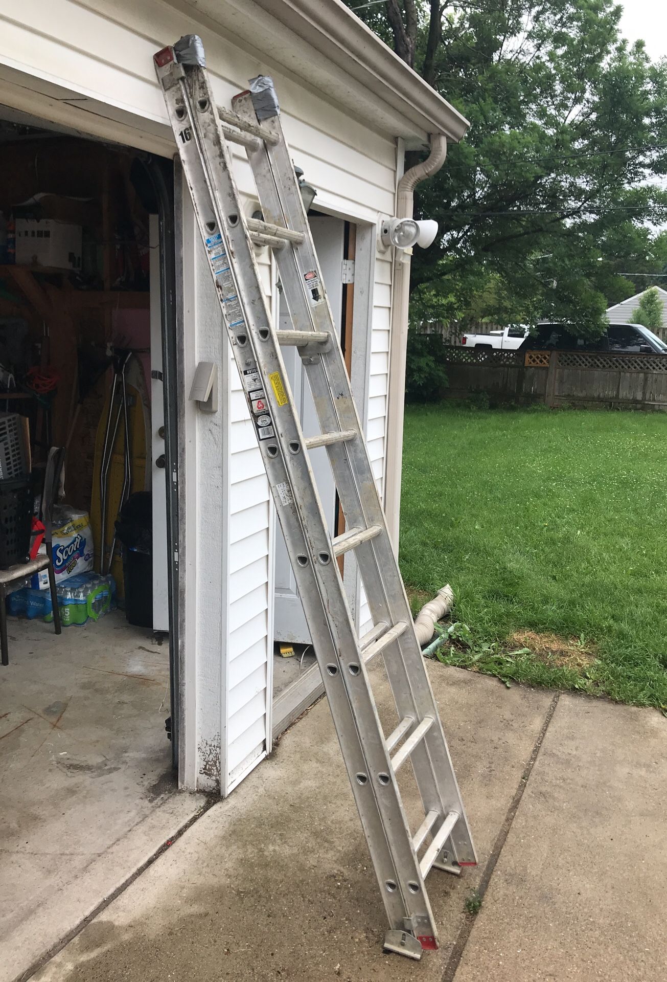 CUPRUM 16’ aluminum ladder