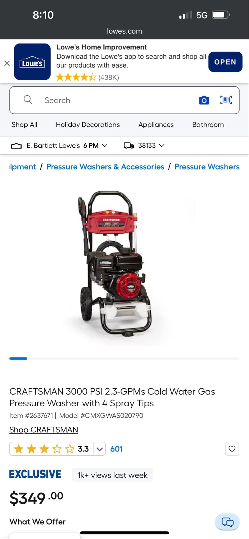 Pressure Washer